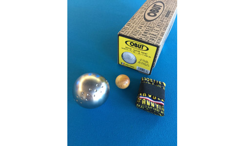 Obut Freizeit Boulekugeln INOX JUNIOR Point 