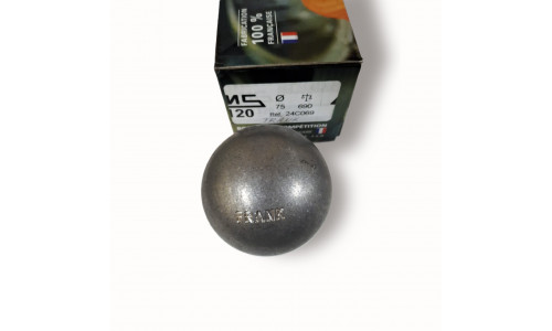  "120" Boule Kugel - MS Petanque 690 Gramm, 75 mm gravur FRANK