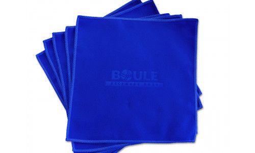 Mikrotuch Blau soft 20x20cm mit Logo
