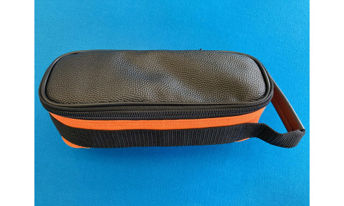 Tragetasche "Fun" schwarz/orange 