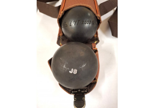 "L'IT" INOX Boule Kugel - MS Petanque 680 Gramm, 76 mm gravur JG