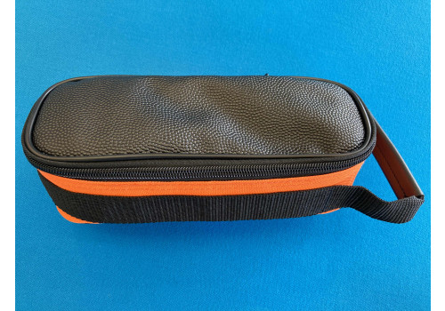 Tragetasche "Fun" schwarz/orange 