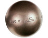 "INOX" Boule Kugel - MS Petanque MS Petanque 680 Gramm, 73 mm gravur BASTIS EIER